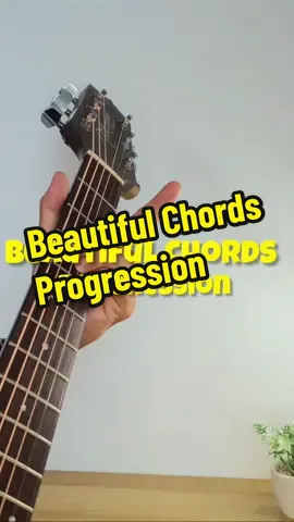 Beautiful Chords Progression #guitarlesson #สอนกีต้าร์ #guitartutorials 
