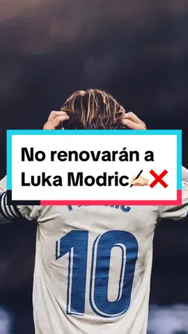 ¿Se nos va un grande? 🥲 reportan que el Real Madrid ha decidido no renovar ❌ a Luka Modric #lukamodric #modric #realmadrid #futbol #fyppppppppppppppppppppppp 