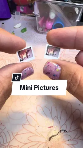 Replying to @Erliowe Making Miniature Pictures 📸 #miniatures #diyminiatures #minipictures #minitutorials 
