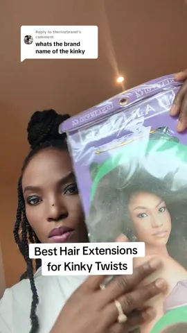 Replying to @therinzbrand I used Darling kinky extension. #minitwists #naturalhair #protectivestyles #4chair 