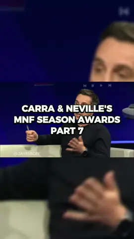 Jamie Carragher & Gary Neville choose their season awards. Part 7 #PremierLeague #football #arsenal #manchestercity #chelsea 