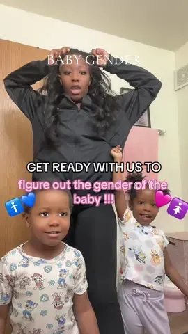 BOY 💙 or GIRL 🩷 what do yall think??  im so excited !!! #genderreveal#twins#twinsoftiktok#aidenandaleiya#youngmom#pregnant#bestfriend#twinmom#baby#fyp#foryou#wig#surprise#mamarissax2 #wig 