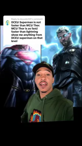 Replying to @deyvido123 Thor was slower then Superman and thats common sense #comicbooks #marvel #dccomics #anime #manga #mcu #dceu 