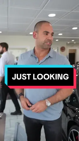 What do you do when a customer tells you they are, “just looking”? #windowshopping #cars #audi #tesla #mercedes #fyp #cardealer 