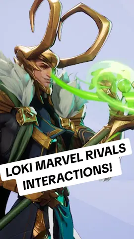Loki interactions are SASSY in Marvel Rivals! On the road to 10k and would love the help! Let me know your favourites below and who you'd like to see next 😁 #loki #lokilaufeyson #marvelrivals #foryou #foryoupage #fyp #marvel #gaming #GamingOnTikTok #WhatToPlay #comics 