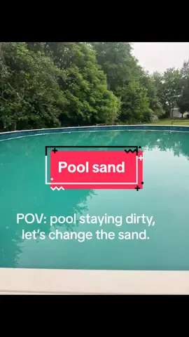 This was gross! Now work some magic. #pool #pooltok #nasty #poolsand #sandfilter #CleanTok 
