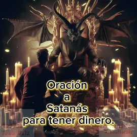 Oración  a  Satanás  para tener dinero.