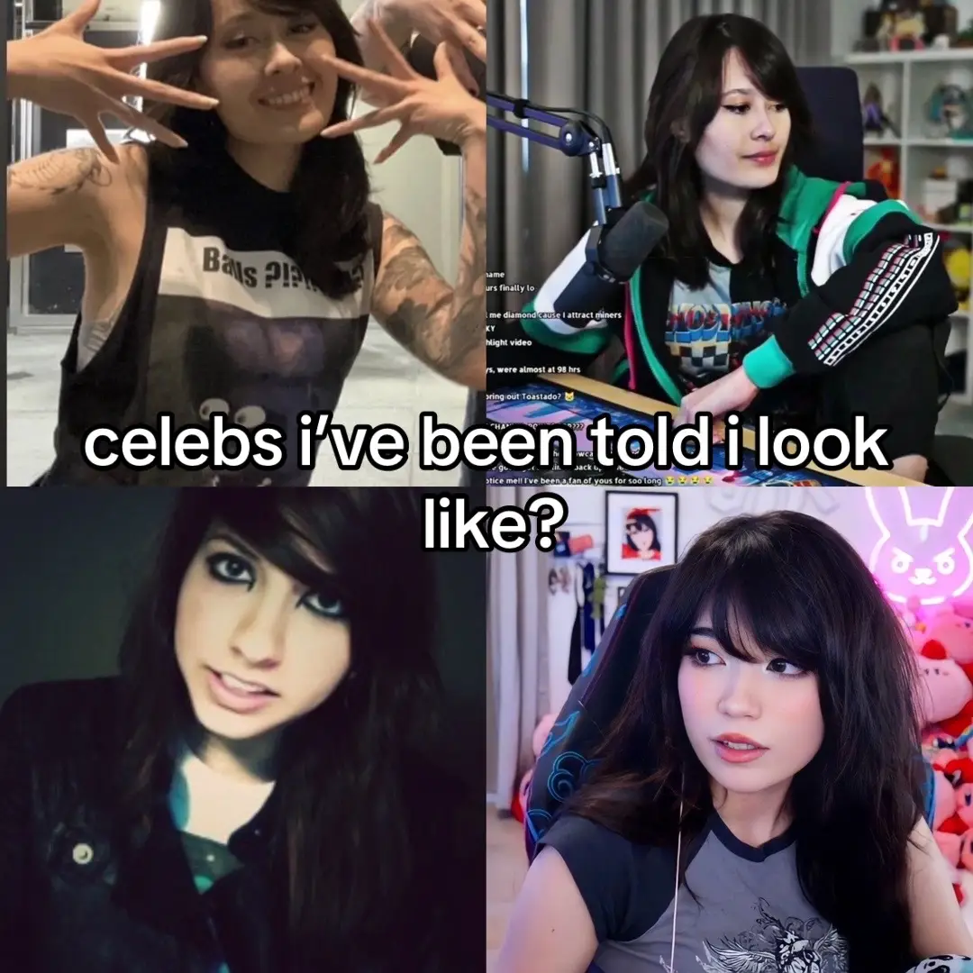 internet celebs? i guess since ive never been compared to a hollywood celeb. i get the boxxy comparison THE MOST 