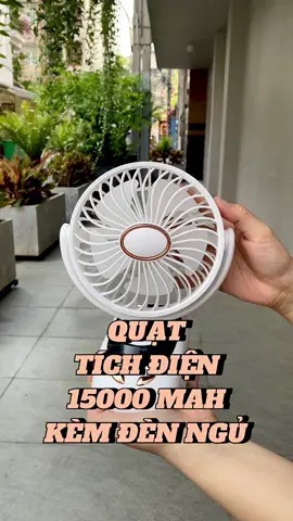 Quạt Kẹp Tích Điện 15000 mah Kèm Đèn Ngủ Ánh Sáng Diệu Nhẹ #quattichdien #quatmini #quatmini15000mah #HangHieuDealTo #salegiuathang #SieuHoiNhaSangTao #quatkepcoden 