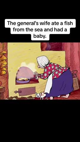 The general's wife ate a fish from the sea and had a baby.#film #movie #tiktok 