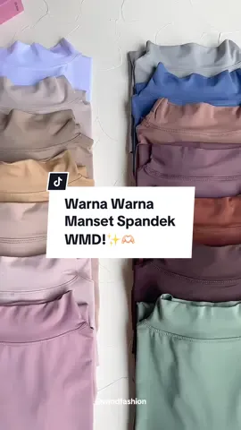 Warna Warna Manset WMD Fashion Ada Banyak Banget Di Tambah Ada 4 Warna Terbaru Dengan Kualitas Spandek Premium Yang Strech Mengikuti Bentuk Badan Kalian Dan Udah Ada 2 Ukuran All Size&Jubo Size!😋🫶🏻 #manset #mansetspandek #mansetmurah #mansetbaju #mansetademnyaman #mansetantigerah #mansetademnyaman #tiktokshop #tiktokaffiliate #rekomendasi #serunya17an #serunyabelajar #fashionnewarrivals 