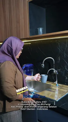 Proses pemasangan Filtrasi Rumah Tangga Mesin Reverse Osmosis, hingga siap minum #tokoair #tokofilterair #fyp 