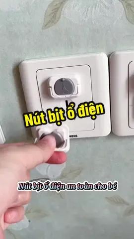 Nút bịt ổ điện an toàn cho bé #review #nutbitocamdien #mevabe #dogiadung #ngocreview 