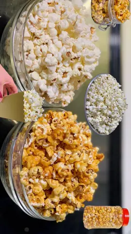 Popcorn recipe on stove with machine and microwave | Popcorn Sweet caramel popcorn & salty popcorn  #popcorn #popcornduet #popcornkaraoke #popcorn #popcornchicken #sweet #sweets  #india #viral #foryou #dessert 