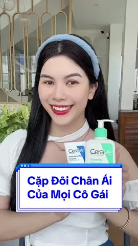Chân ái của mọi cô gái bộ đôi Sữa Rửa Mặt và Kem Dưỡng đáng có trong chu trình dưỡng da #CeraVeCoCeramidesNguyenChat #CeraVeVNChinhHang #PhucHoiDaNguyenBan #Số1TạiMỹ 