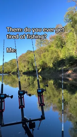 I may have a fishing addiction 😅 #fishing #fishinglife #fishingaddict #fishingmemes #Outdoors 