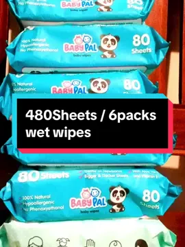 BabyPal Baby Wipes 480 Tender Sheets 6 packs wet wipes #babypalbabywipes #6packswetwipes #wetwipes #babywipes #TikTokShop #fyp #foryou #foryoupage #fypシ゚viral 