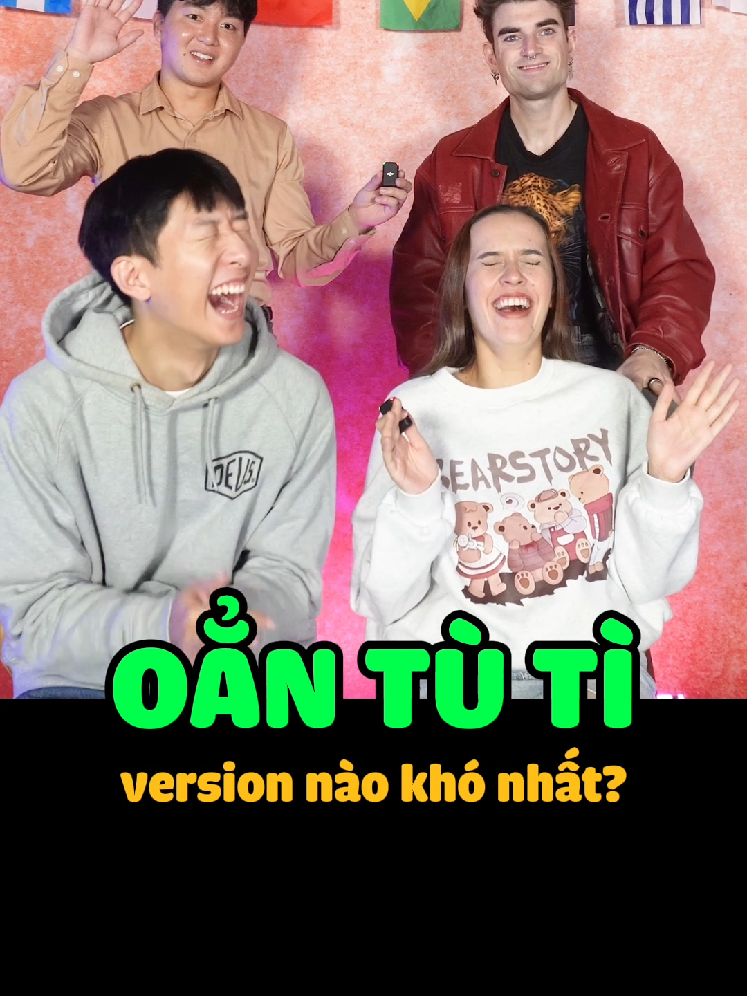 Đoán xem oẳn tù tì các nước chơi như nào??? #hangxomtay #fyp #oantuti