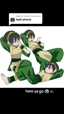 Replying to @2eechy 💚💚💚 #toph #tophbeifong #avatar #atla #avatarthelastairbender #fanart #avatarfanart #teamavatar #fypシ゚ #foryou #foryoupage #animation 