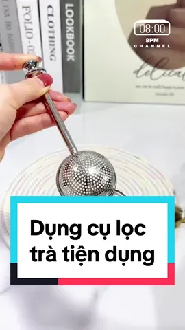 Dụng cụ lọc trà inox tiện dụng #dungculoctra #dungcunhabep #uongtra #dogiadung #decor #homedecor #xuhuong #tienich #thinhhanh #tuongtac #summervibes 