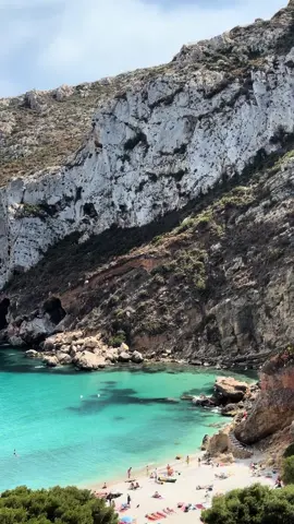 the beautiful coastline of costa blanca🇪🇸 - Cala del Moraig - Cala de Ambolo - Platja Granadella #alicante #costablanca #spaintravel 