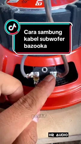 Tutorial sambung kabel speaker bazoka dobel speaker dobel coil#fyp #audio #box #soundsystem #tutorial 