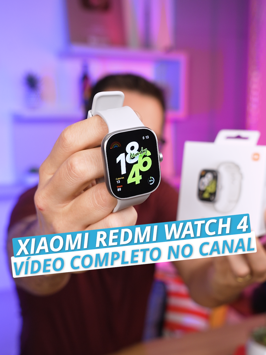 Melhor Smartwatch de 2024?! Review completo do Redmi Watch 4 já no canal, confiram o link na Bio!! #BeTech #Tecnologia #SmartWatch #Xiaomi #RedmiWatch4