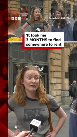 How hard is it to find a place to rent where you are? Let us know in the comments. #Renting #Viewing #RentalProperty #Housing #Home #House #Housemate #Rent #Landlords #Scotland #Glasgow #News #BBCNews
