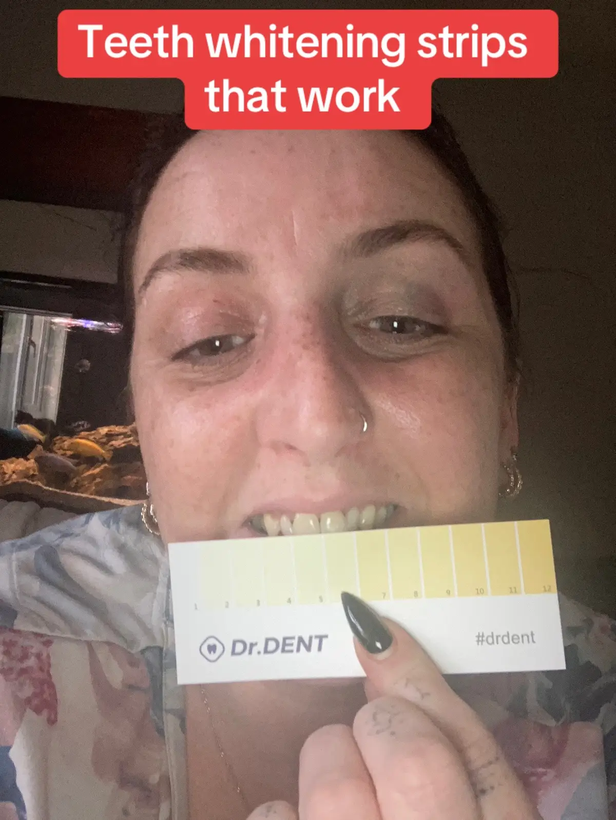 Im not one to show my teeth i dont loke the yellow staining and have tried it all from the toothpaste to the strips. These strips though work amazing #summersale #mytiktok #mytiktokshop #tiktokmademebuyit #tiktokmademedoit #tiktokshopping #myshowcase #visitmytiktokshopguys😊🛒 #visitmytiktokshop #showcase #linkbelow 