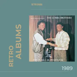 The Lumba Brothers | Yee Ye Aka Akwantuom  Released: 1989 Format: Vinyl  Label: Not on label  #TheLumbaBrothers #DaddyLumba #NanaAcheampong #BurgerHighlife #highlife #oldghanamusic #celebrate #ghanatiktok🇬🇭 #ghanamusic #highlifetiktokers 