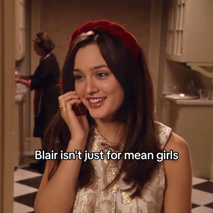 Blair is the character I see myself in every single thing #blairwaldorf #leightonmeester #blaircorneliawaldorf #gossipgirlhere #gossipgirl #xoxogossipgirl #mommyissues #edwestwick #chuckbass #blackcat #gg #foryou #foryoupage #foru #fyp #fypage #fypシ゚viral 