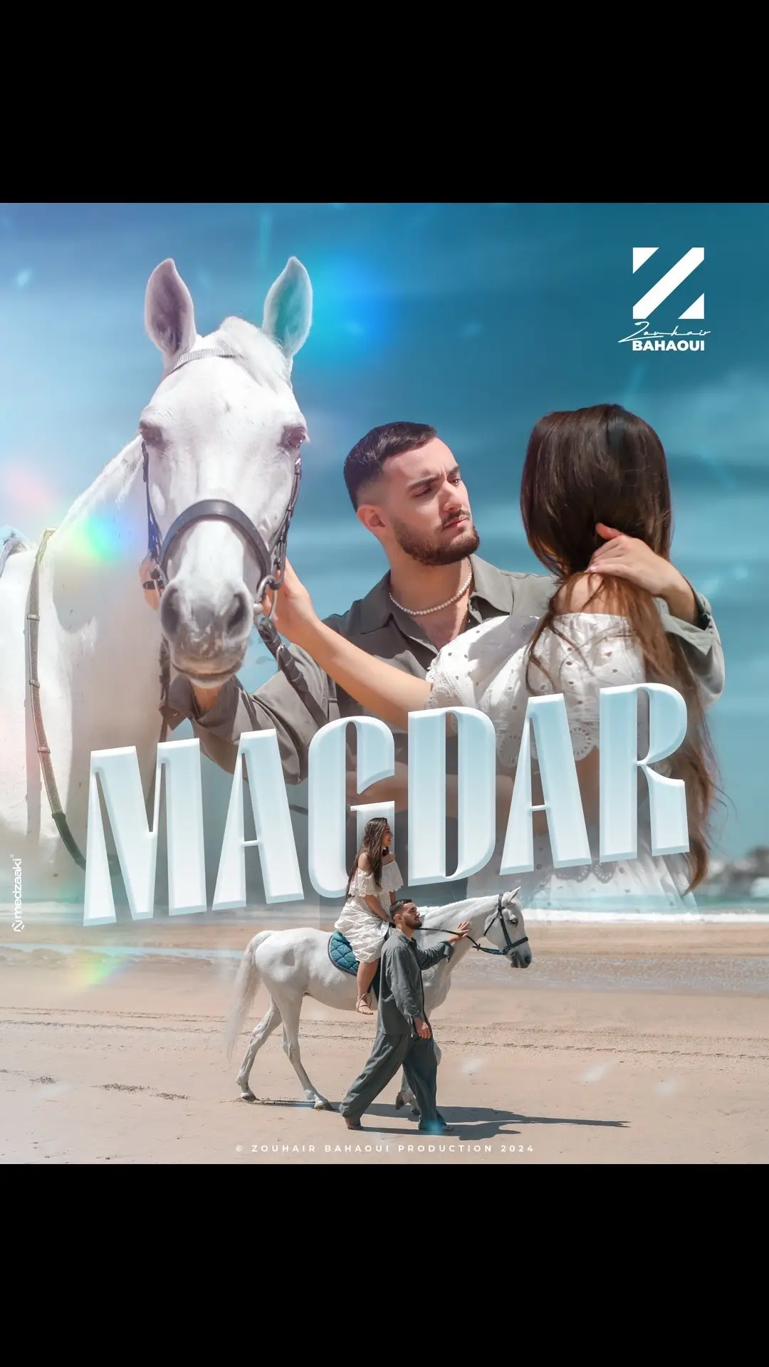 خليكم عالقرص يوم السبت 18 ماي فيديو كليب جديد بعنوان MAGDAR  🔥🔥 Written by : @medcherifprod & @zouhairbahaoui  Composed by : @zouhairbahaoui  Arranged by : @medcherifprod  Poster and gfx : @medzaaki  Directed by : @omarelemrani_official @Noreneharid 