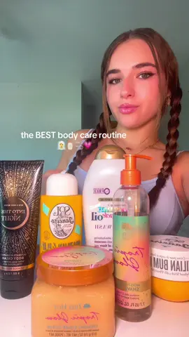 how to get complimented on how u smell 101: have a good bodycare routine  #bodycareroutine #howtosmellgood #everythingshowerroutine @Bath & Body Works @Sol de Janeiro @Tree Hut @OGX Beauty 