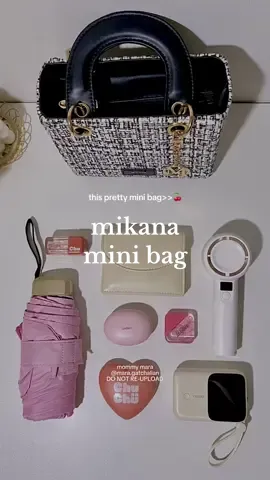 classy mini bag from @Mikana 💖 #mikana #mikanabag #handbag #mikanaminibag #blackbag #classybag #elegant #minibag #aestheticbag #maragatchalian 