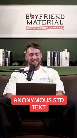 Would you send you're ex an anonymous STD text? #unwell 