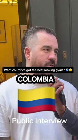 WHAT COUNTRIES GOT THE BEST LOOKING GYALS? 🌎🤔 . . #fyp #foryou #foryoupage #viral #colombia #interview #publicinterview 