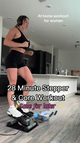 A great at home workout for my ladies 💪 #athomeworkout #athomeworkoutforwomen #ministepperworkout #stepperworkout #creatorsearchinsights 