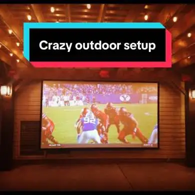 Footballs coming, get your setup going, so high quality, i love my projector! #screen #projector #screenprojector #bluetoothprojector #football #tv #ttshop 