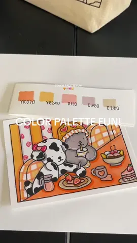 NEW series! ✨🎞️ which color palette are you most excited for? 🎨 @bobbiegoods #coloring #color #colorwithme #coloringtutorial #howto #howtocolor #colorpalette 