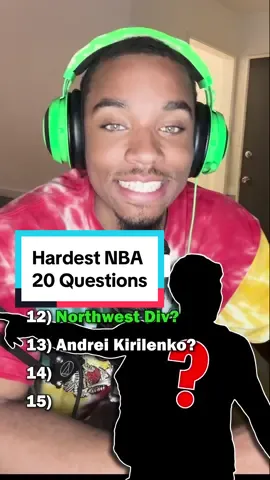 the toughest NBA 20 Questions yet #NBA #WorstTake #basketball #nbatrivia #sportstiktok #20questions 