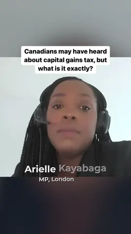MP Arielle Kayabaga, London West, speaks to Now Toronto about capital gains tax, and what it means for every day Canadians. https://nowtoronto.com/news/clearing-up-confusion-over-capital-gains-tax-what-is-it-and-who-does-it-apply-to/