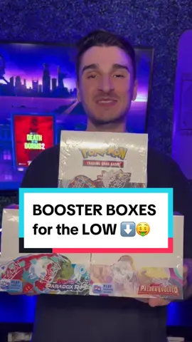 If you want to get a good pokemon pack opening sesh in look no further because we have Pokemon Booster Boxes in our TikTok Shop now! #pokemon #pokemongo #pokemoncards #pokemontiktok 