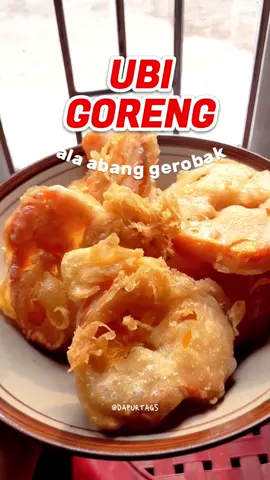 cara goreng ubi tepung ala abang gerobak kaki lima yang empuk dan kriuk banget wajib coba kalo punya ubi #ubi #ubikuning #ubigoreng #ubigorengcrispy #gorengan #gorengansultan #olahanubi #jajanan #kakilima #cemilan #cemilanmurah #fyp 