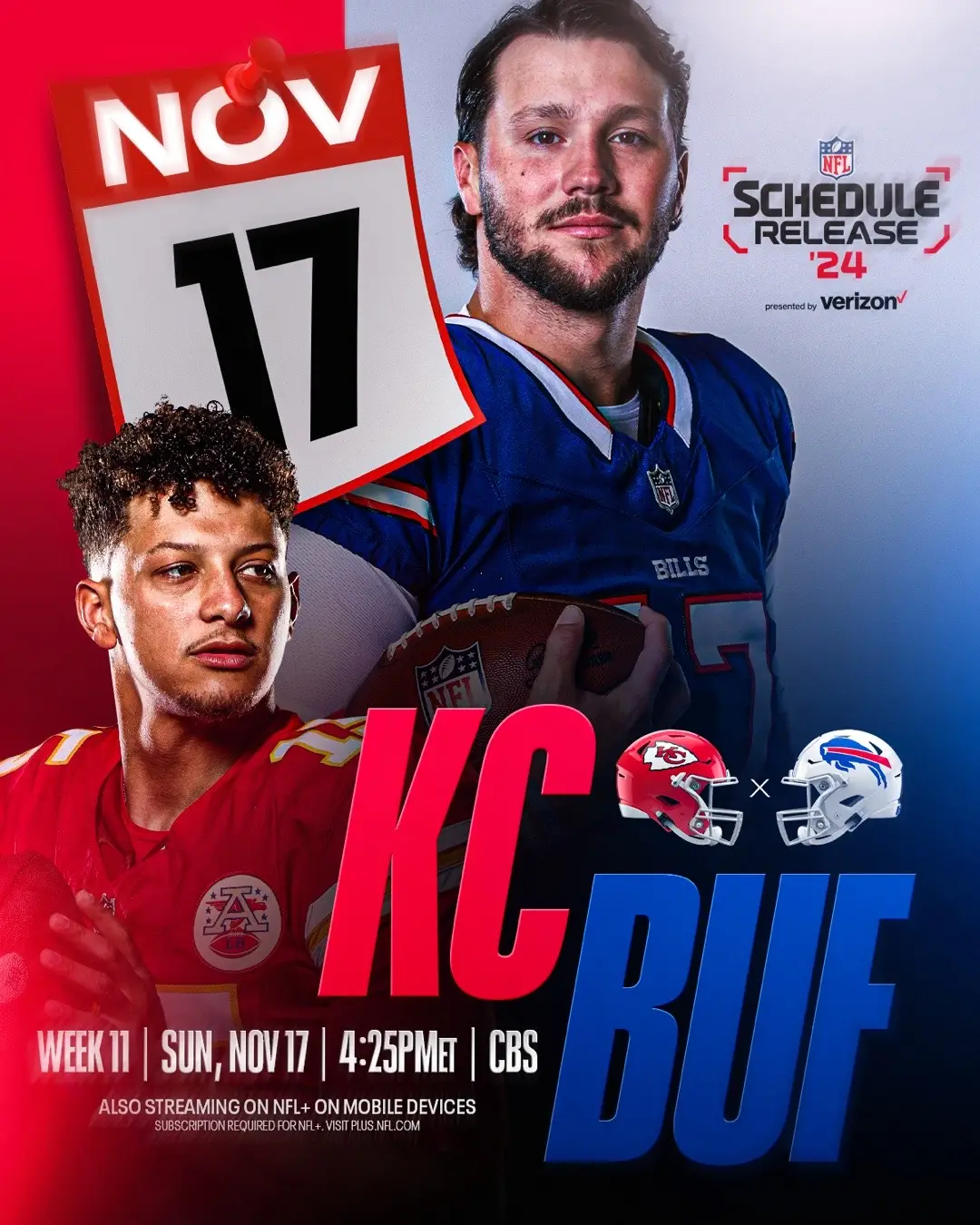 the matchup that never gets old 😌 #joshallen #patrickmahomes #kansascitychiefs #buffalobills #nfl