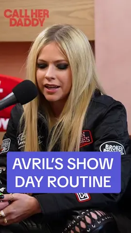 idk guys do you think @Avril Lavigne is a morning person? 😂😭