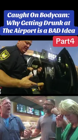 Caught On Bodycam: Why Getting Drunk at The Airport is a BAD Idea #part4 #cops #copsoftiktok #policeofficer #lawenforcement #viral #foryou #arrested #arrested #usa 