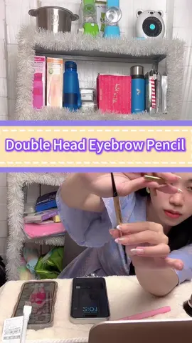 Double Head Eyebrow Pencil  Lasting Waterproof#goodthing #eyebrow #beauty #buynow 