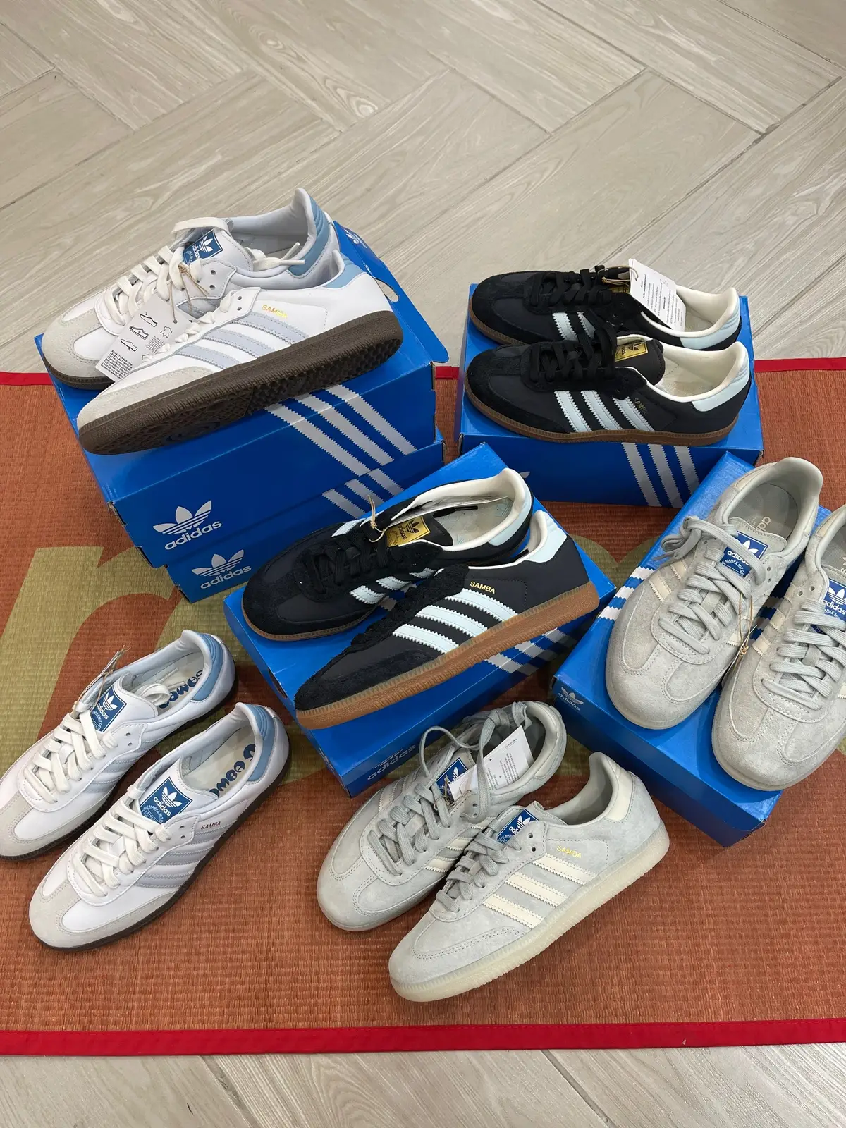 Samba’s with a hint of blue!  Adidas Samba OG ‘Carbon Almost Blue Gum’ Sizes: 6, 6.5, 7 US Womens 9,500 pesos only! Adidas Samba OG ‘Halo Blue’ Sizes: 5.5, 6, 6.5, 7, 8, 8.5 US Womens 10,500 pesos only! Adidas Samba OG ‘Wonder Silver’ Sizes: 6, 6.5, 7, 7.5 US Womens 9,500 pesos only! DM us to order 🔥 *sizes are subject to availability and prices may change without prior notice* 📍G/F, Serendra Wing, Ayala Malls Market Market! BGC 💳 We accept credit cards! *Other sizes available for pre order and price may vary *All sales are final *No return/exchange