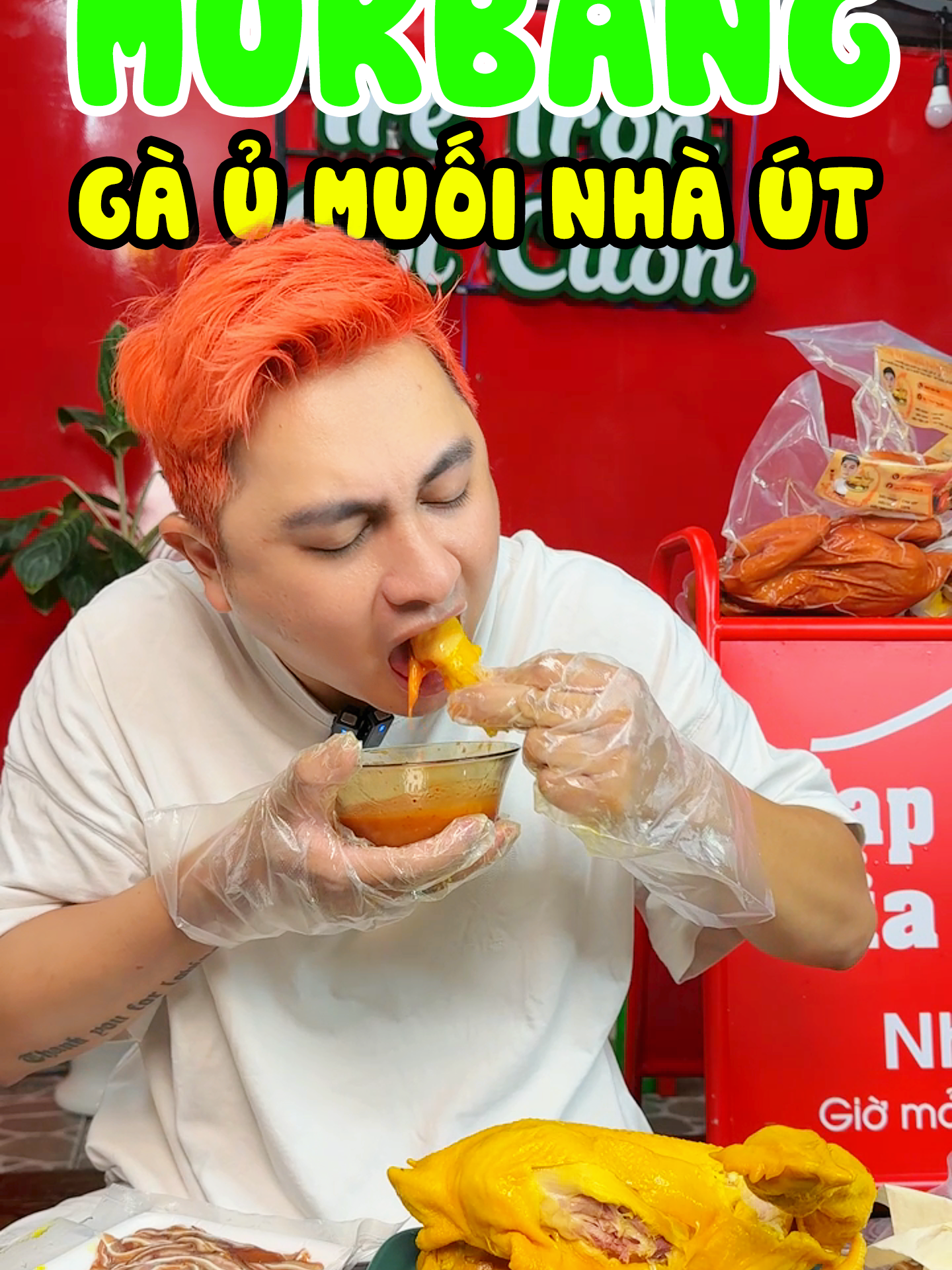 Mukbang gà ủ muối nhà út #gaumuoi #gaumuoidalat #mukbang #anvatdalat #monngondalat