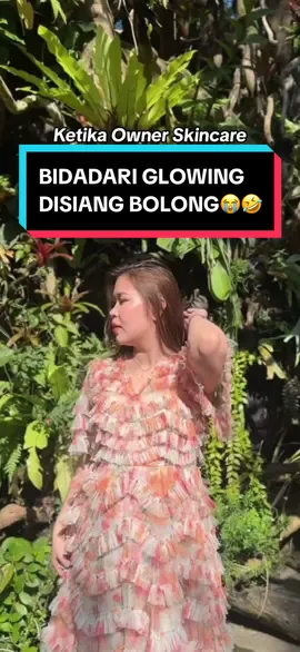 Owner Skincare Cosplay Jadi Bidadari Dari Kayangan Yang Glowing 😆🤣#ownerdavienaskincare #skincare #dj #melvinahusyanti #bidadari #glowing #shopmaster #bali #xyzabc #flks🔥 #flksguys🥰biarrame🥰 #owner #viral 
